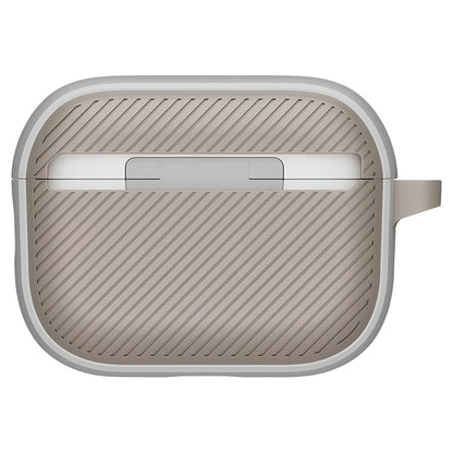 UNIQ Clyde hoes voor Apple AirPods Pro 3, Grijs Beige