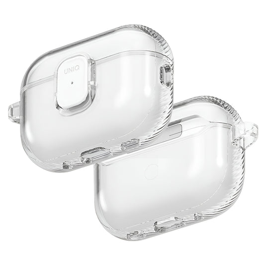 UNIQ Glase Pro hoes voor Apple AirPods Pro 3, Transparant