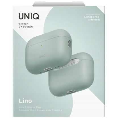 UNIQ Lino hoes voor Apple AirPods Pro 3, Mintgroen