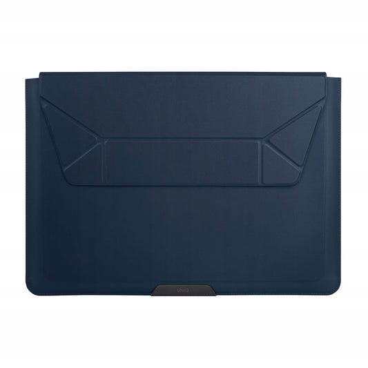 UNIQ Oslo hoes voor laptop max. 14 inch, Marineblauw