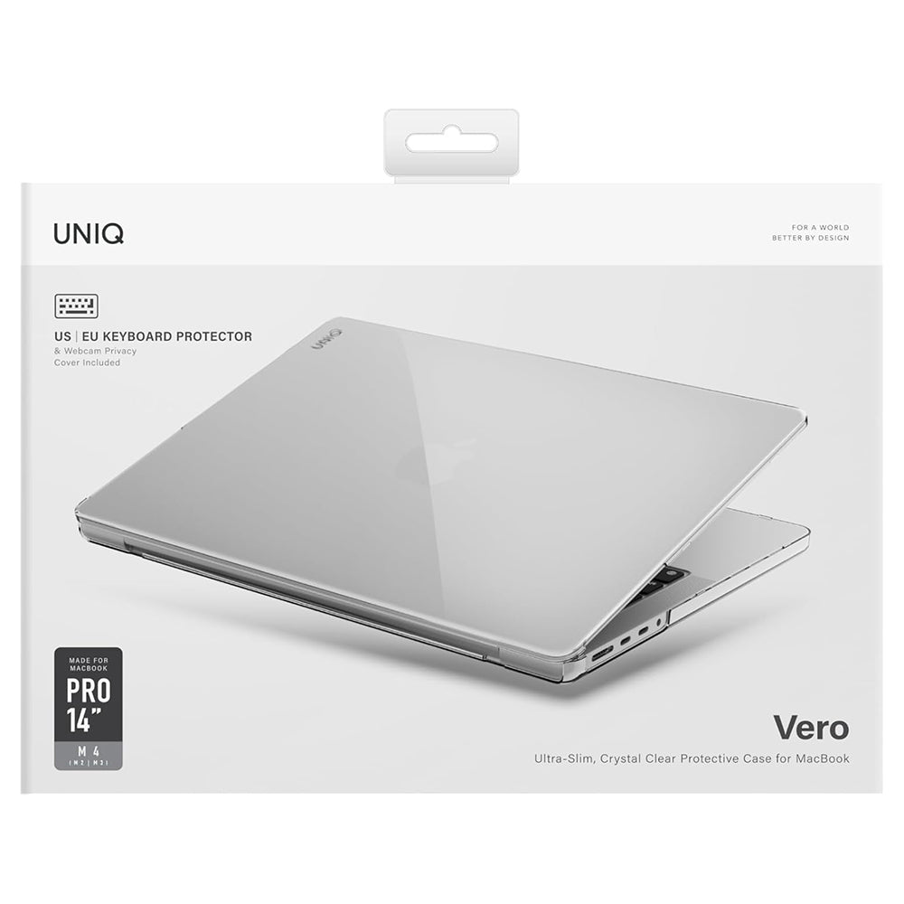 UNIQ Vero hoes voor Apple MacBook Air 15inch (2026) / (2025) / (2024) / (2023), Transparant