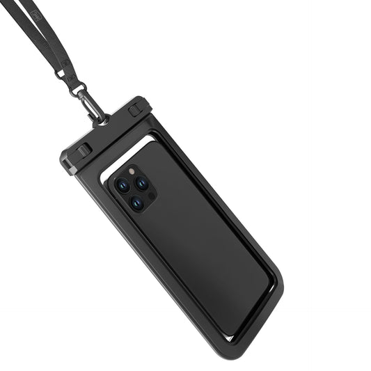 Universele Waterdichte Telefoonhoes max. 7 inch, 3MK, Hydro, Zwart