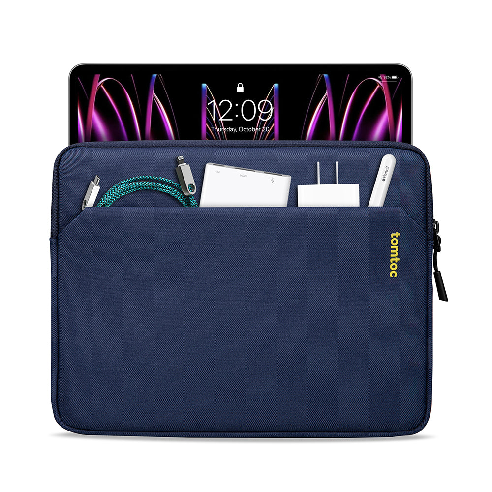 Universele Hoes voor Tablet max 11inch, Tomtoc, Marineblauw