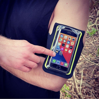 Universele Telefoonhoes max. 6,5 inch, Techsuit, Sports TH10, Zwart