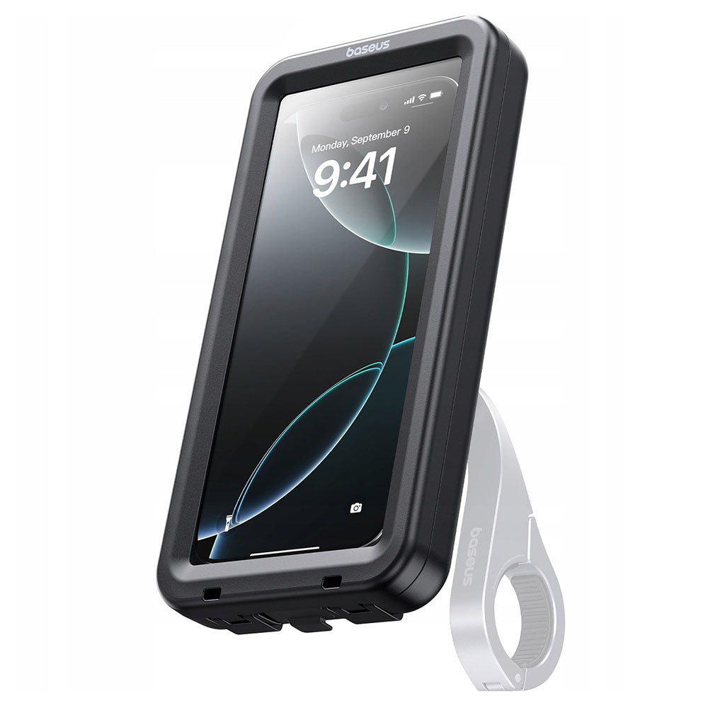 Universele Waterdichte Hoes compatibel met Magnetische Fietssteun, Baseus, PrimeTrip VB1, Zwart C0013D01