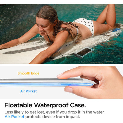 Universele Waterdichte Telefoonhoes max. 6,9 inch, Spigen, A610, Transparant AMP04530