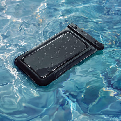 Universele Waterdichte Hoes voor Telefoon max. 6.9inch, Spigen, A611P, Set 2 stuks, Matzwart ACS09348
