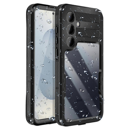 Waterproof hoes voor Samsung Galaxy S26 Plus, ShellBox, Zwart