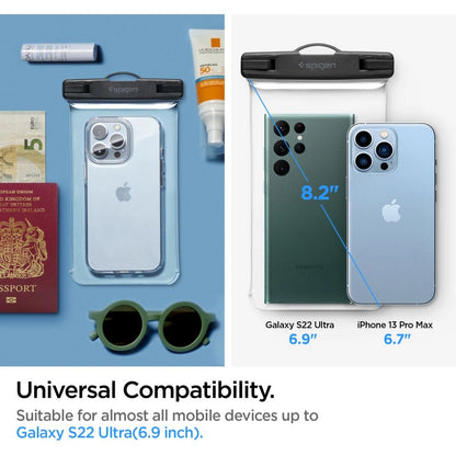 Universal Waterproof Phone Case, Spigen, A601, Transparent AMP04526