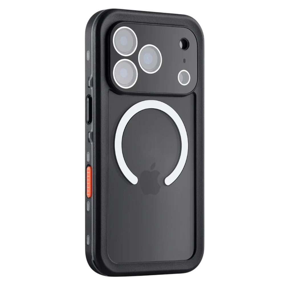 Waterproof hoesje voor Apple iPhone 18 Pro / 17 Pro, ShellBox, Zwart