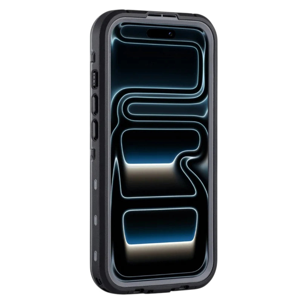 Waterproof hoesje voor Apple iPhone 18 Pro Max / 17 Pro Max, ShellBox, Zwart
