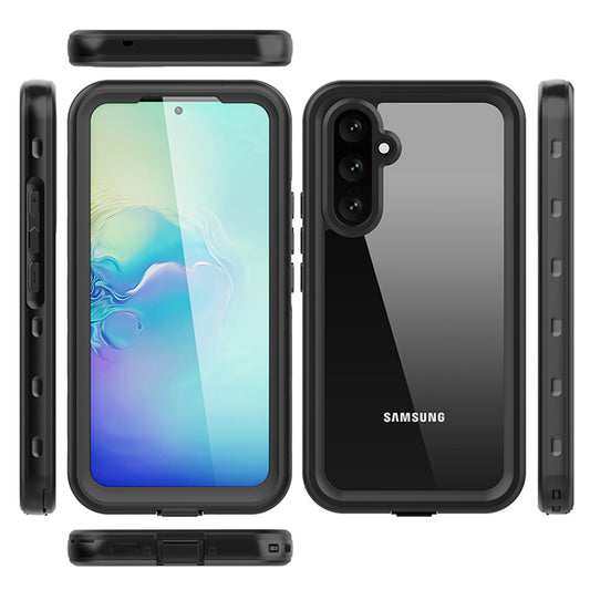 Waterproof hoes voor Samsung Galaxy A54 A546, ShellBox, Zwart