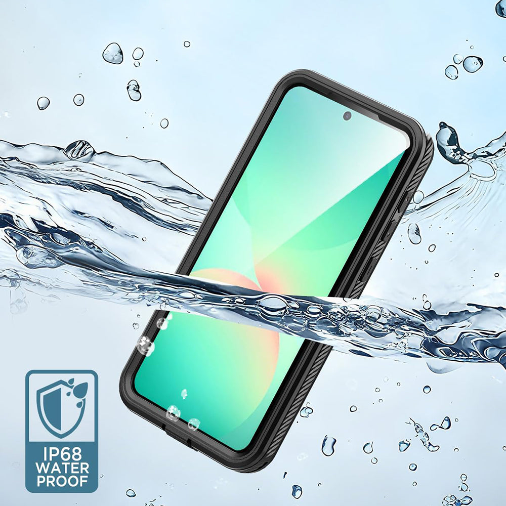 Waterproof hoes voor Samsung Galaxy A57 5G, ShellBox, Zwart