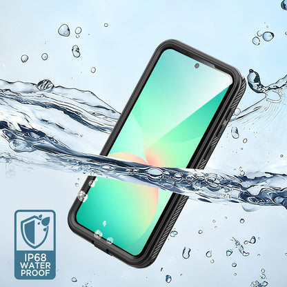 Waterproof hoes voor Samsung Galaxy A57 5G, ShellBox, Zwart
