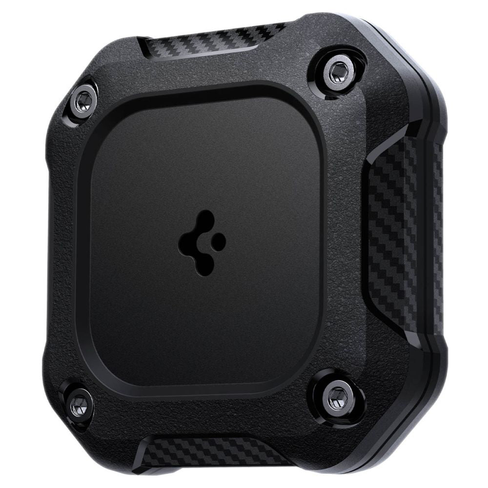 Waterdichte Spigen Tough Armor Hoes voor Apple AirTag, Zwart ACS09781
