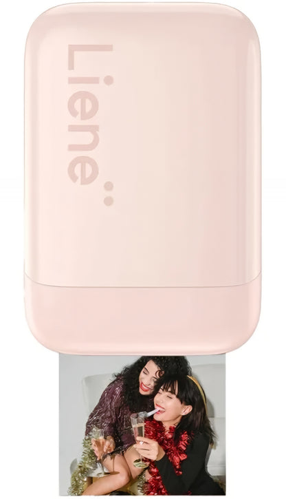 Draagbare Fotoprinter Liene Pearl 2x3, Roze
