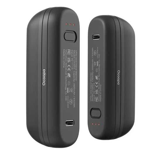 Ocoopa UT2s Mini Handverwarmer, Zwart