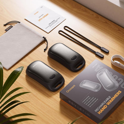 Ocoopa UT4 Urban Handverwarmer, Zwart