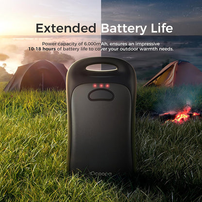 Ocoopa UT4 Urban Handverwarmer, Zwart
