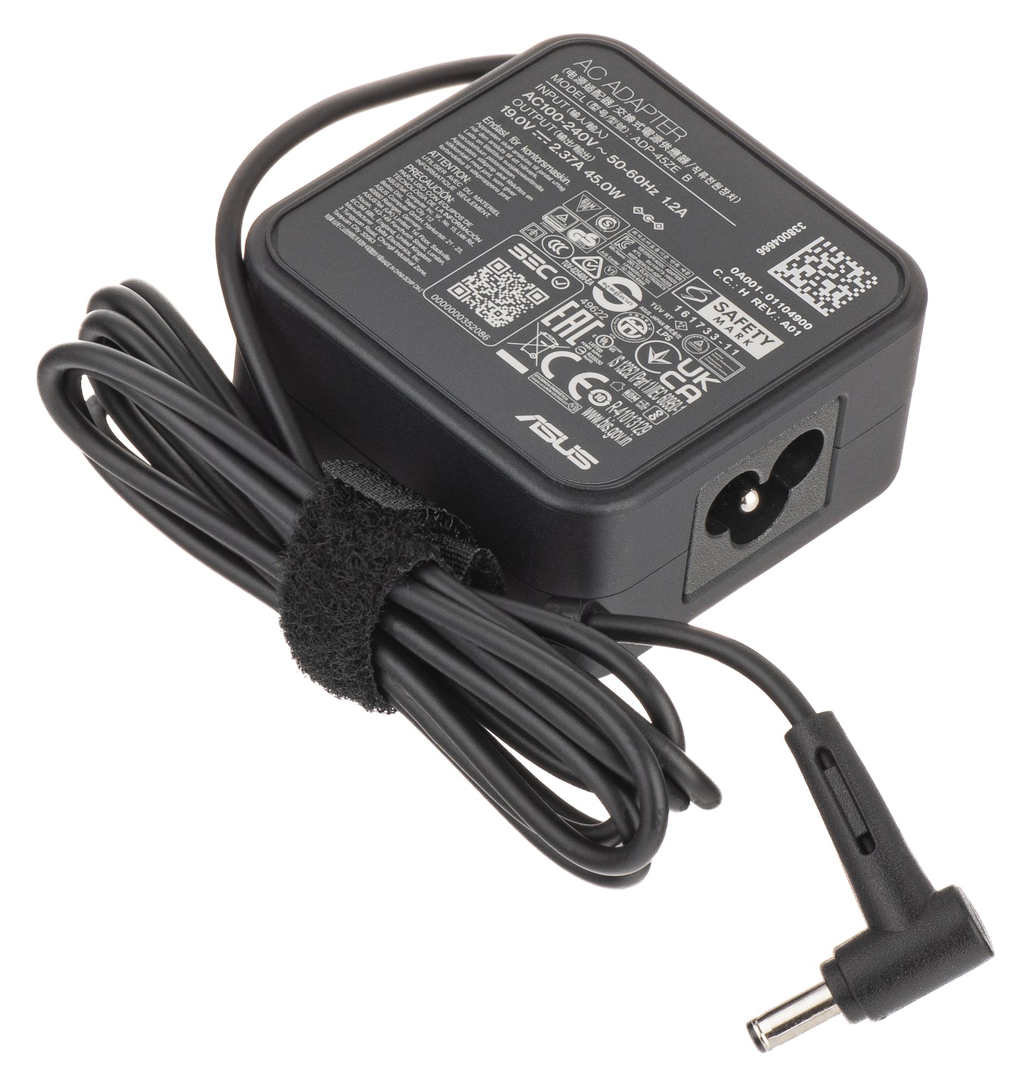 Lader Asus ADP-45ZE, 45W, 19V, 3 Pin, 4PHI, Zwart 0A001-01100700 