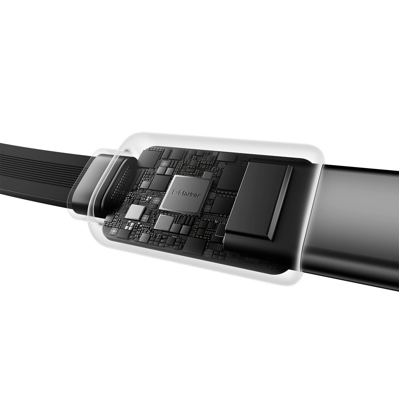 Autolader met USB-C-kabel Cuktech CC903P Display, 100W, 5A, 1 x USB-A - 1 x USB-C, Grijs