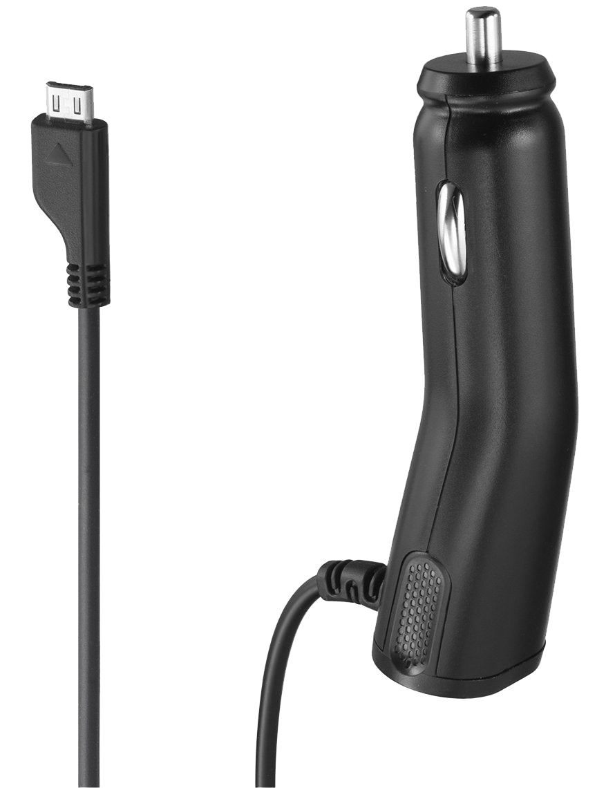 Samsung MicroUSB Car Charger, 3.5W, 0.7A, Black, Resealed ACADU10CBECSTD