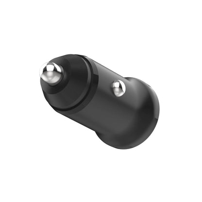 Auto Oplader Fixed, 30W, 3A, 1 x USB-C, Zwart