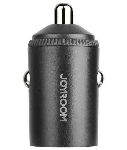 Auto-oplader Joyroom JR-CCN18, 65W, 1 x USB-A - 1 x USB-C, Zwart