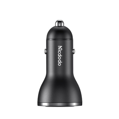 Auto-oplader McDodo CC-5670 Display, 95W, 5A, 1 x USB-A - 1 x USB-C, Zwart