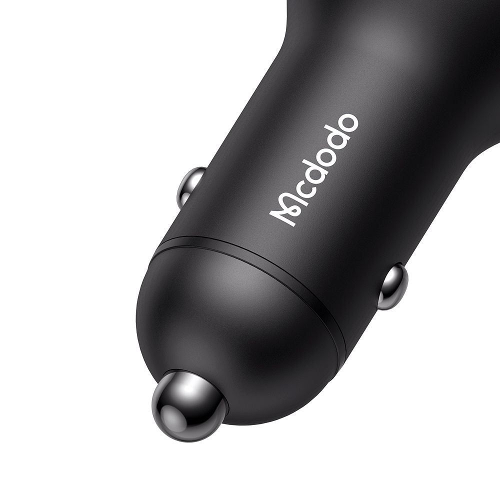Auto-oplader McDodo CC-5670 Display, 95W, 5A, 1 x USB-A - 1 x USB-C, Zwart