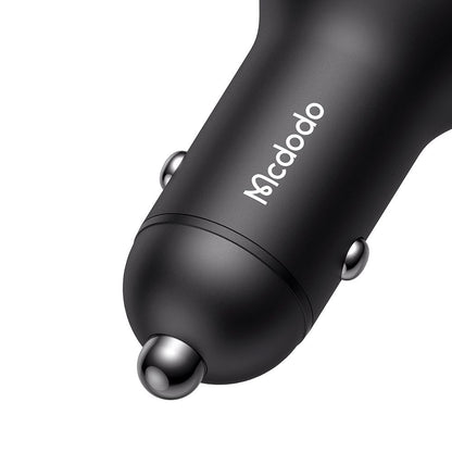 Auto-oplader McDodo CC-5670 Display, 95W, 5A, 1 x USB-A - 1 x USB-C, Zwart