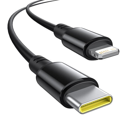 Auto-oplader met USB-C / Lightning-kabel Baseus Circular, 60W, 3A, 1 x USB-A - 1 x USB-C, Zwart C00035902121-00
