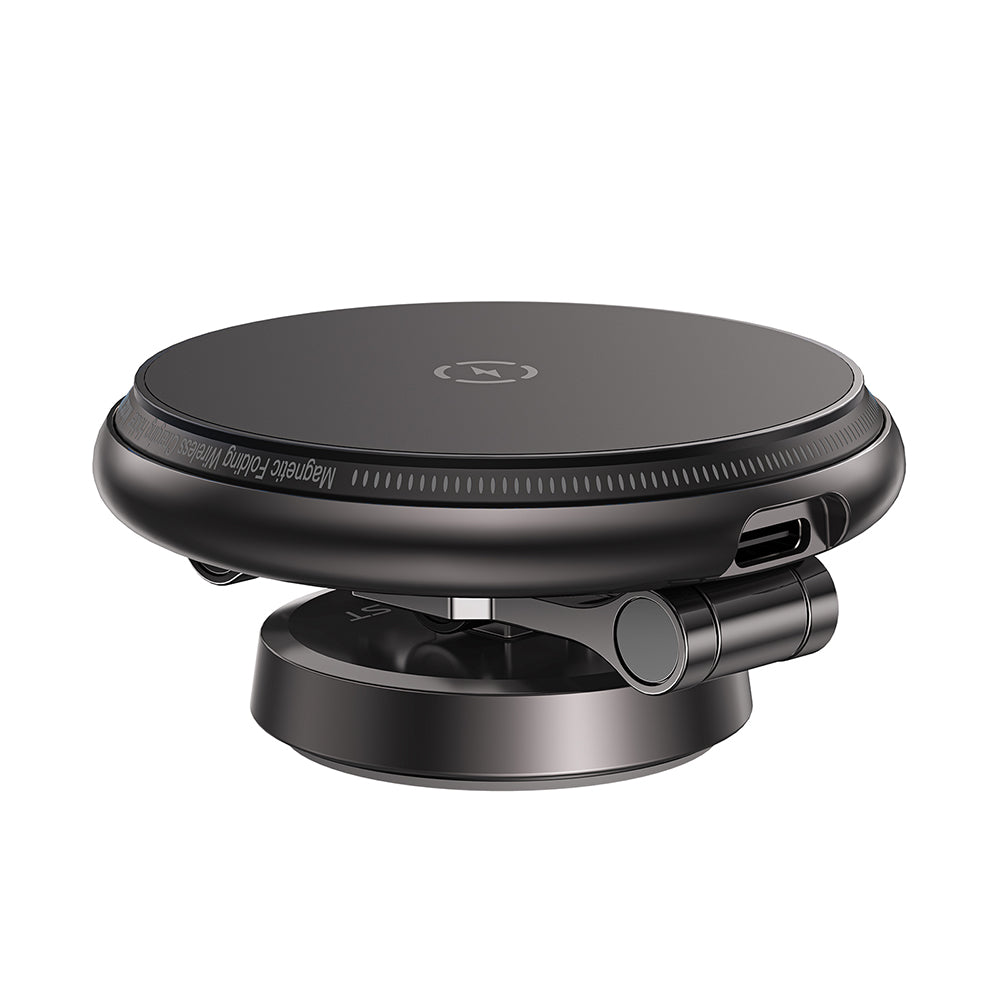 Draadloze Auto Oplader Acefast D30, 15W, 1.67A, Zwart