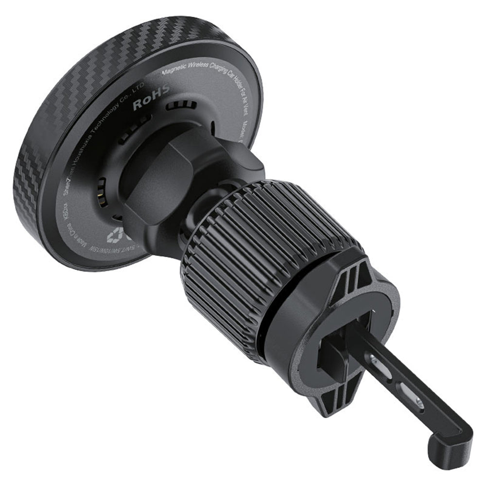 Draadloze Auto Oplader Acefast D33, 15W, 1.67A, Zwart