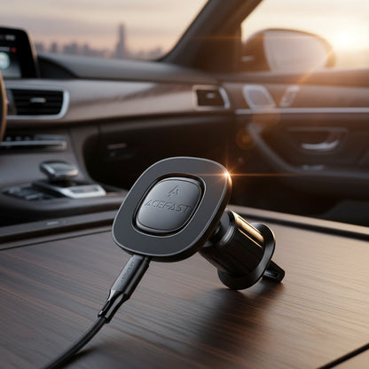 Acefast D46 Wireless Car Charger, 15W, 1.67A, Black