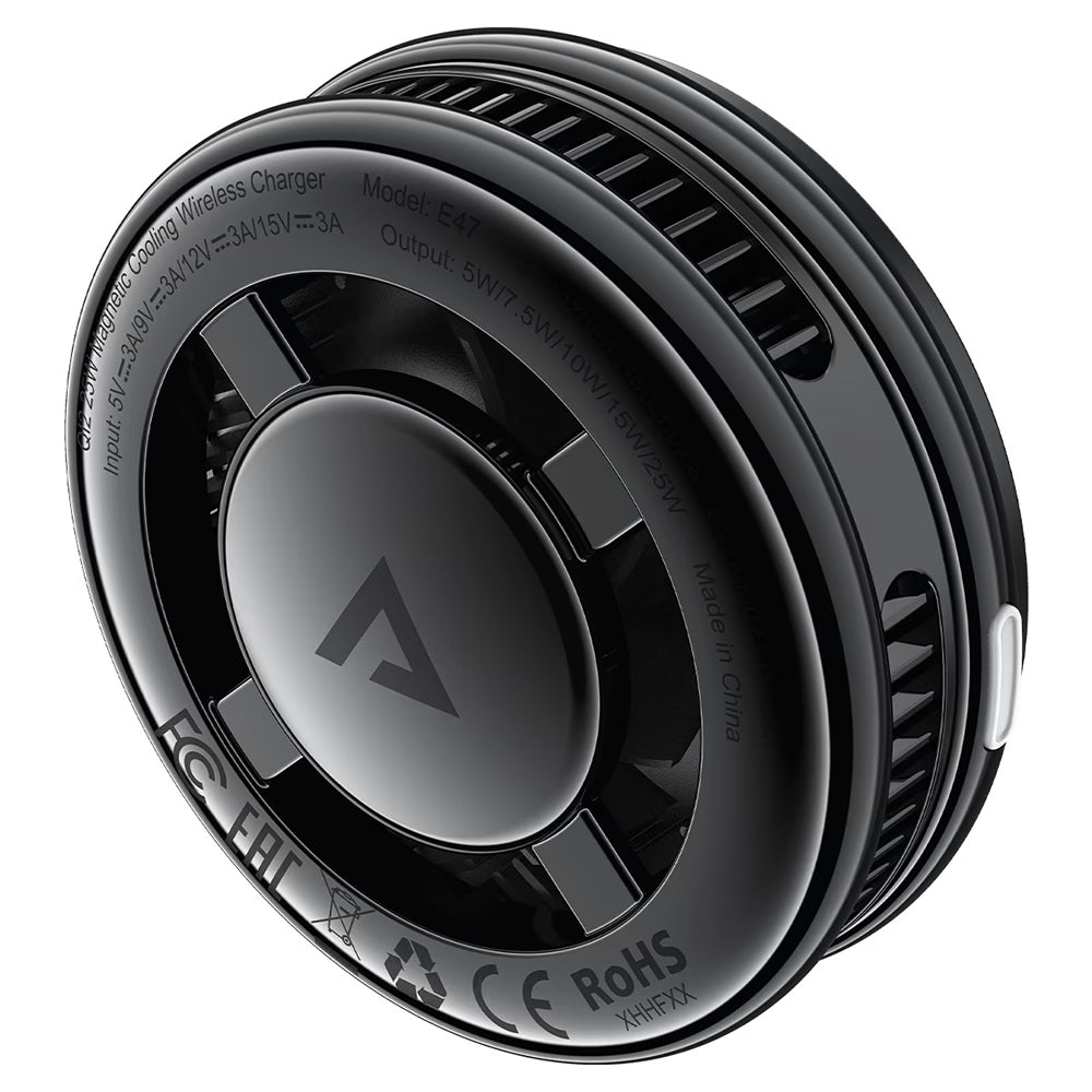 Acefast E47 2in1 Draadloze Netlader, 25W, Zwart