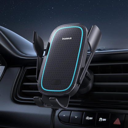 Baseus Milky Way Pro Series Wireless Car Charger, 15W, 1.67A, Black C40357000111-00