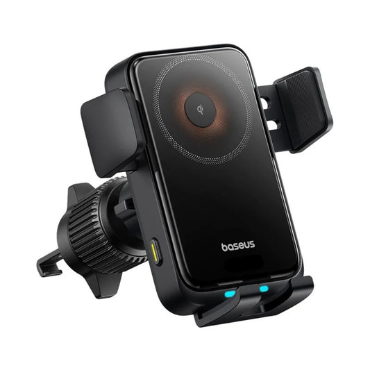 Baseus Wisdom Pro Vent Wireless Car Charger, 15W, 1.67A, Black C40381501123-00