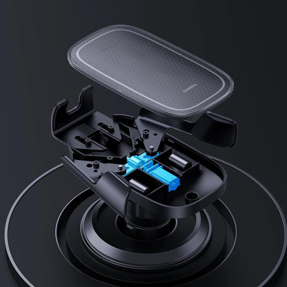 Baseus Milky Way Pro Series Wireless Car Charger, 15W, 1.67A, Black C40357000111-00