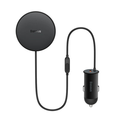 Draadloze Auto Oplader Baseus CW01, 15W, 1.67A, Zwart C0013A01