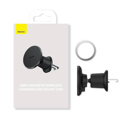 Draadloze Auto Oplader Baseus CW01, 15W, 1.67A, Zwart C0013A01