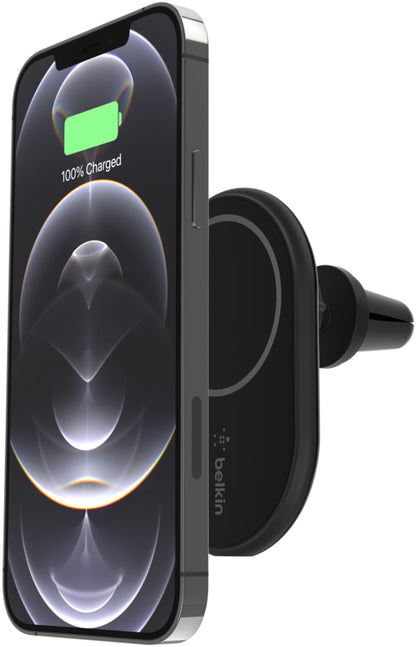 Draadloze Autolader Belkin BoostCharge, 10W, 1.1A, Zwart WIC004btBK