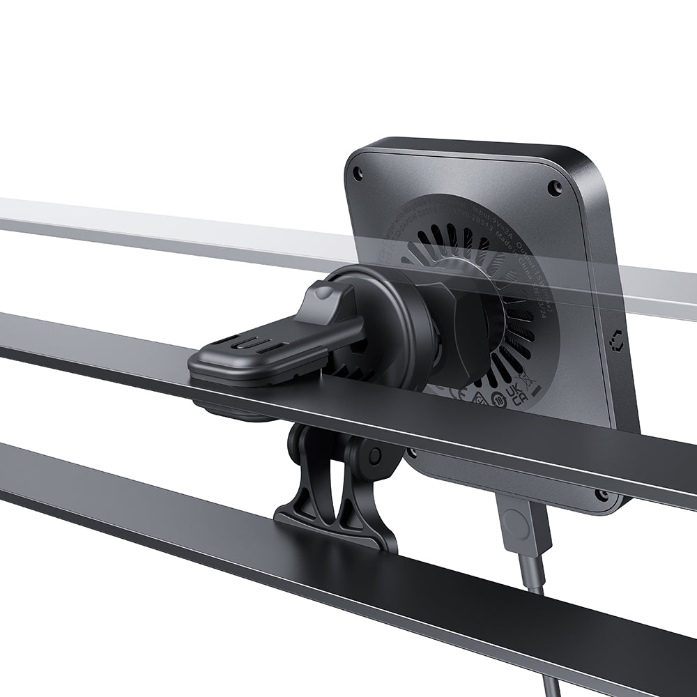 Draadloze Auto Oplader ESR CryoBoost, 15W, 1.67A, Zilver