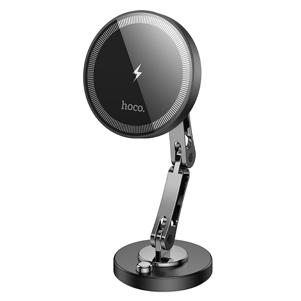 HOCO HW26 Wireless Car Charger, 15W, 1.67A, Black