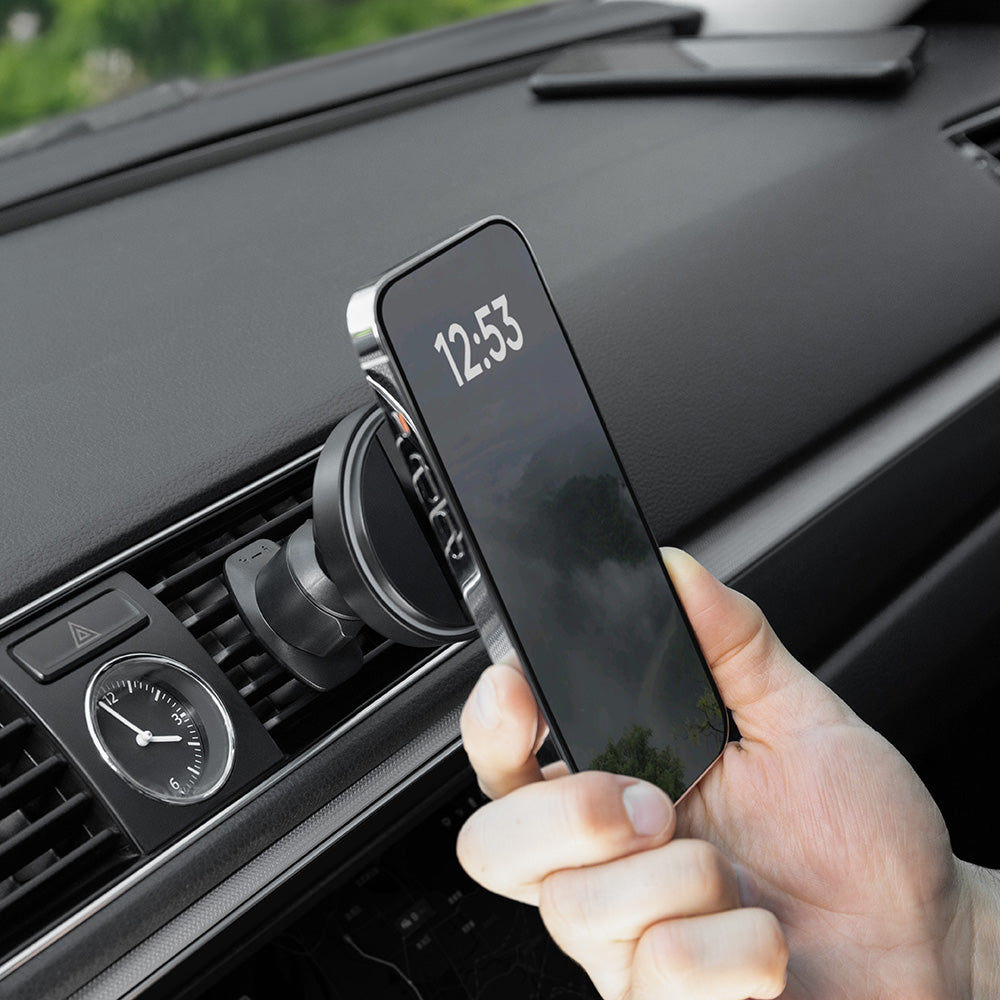 Draadloze Auto Oplader Proove Light Circle, 15W, 1.67A, Grijs WHLC15010002