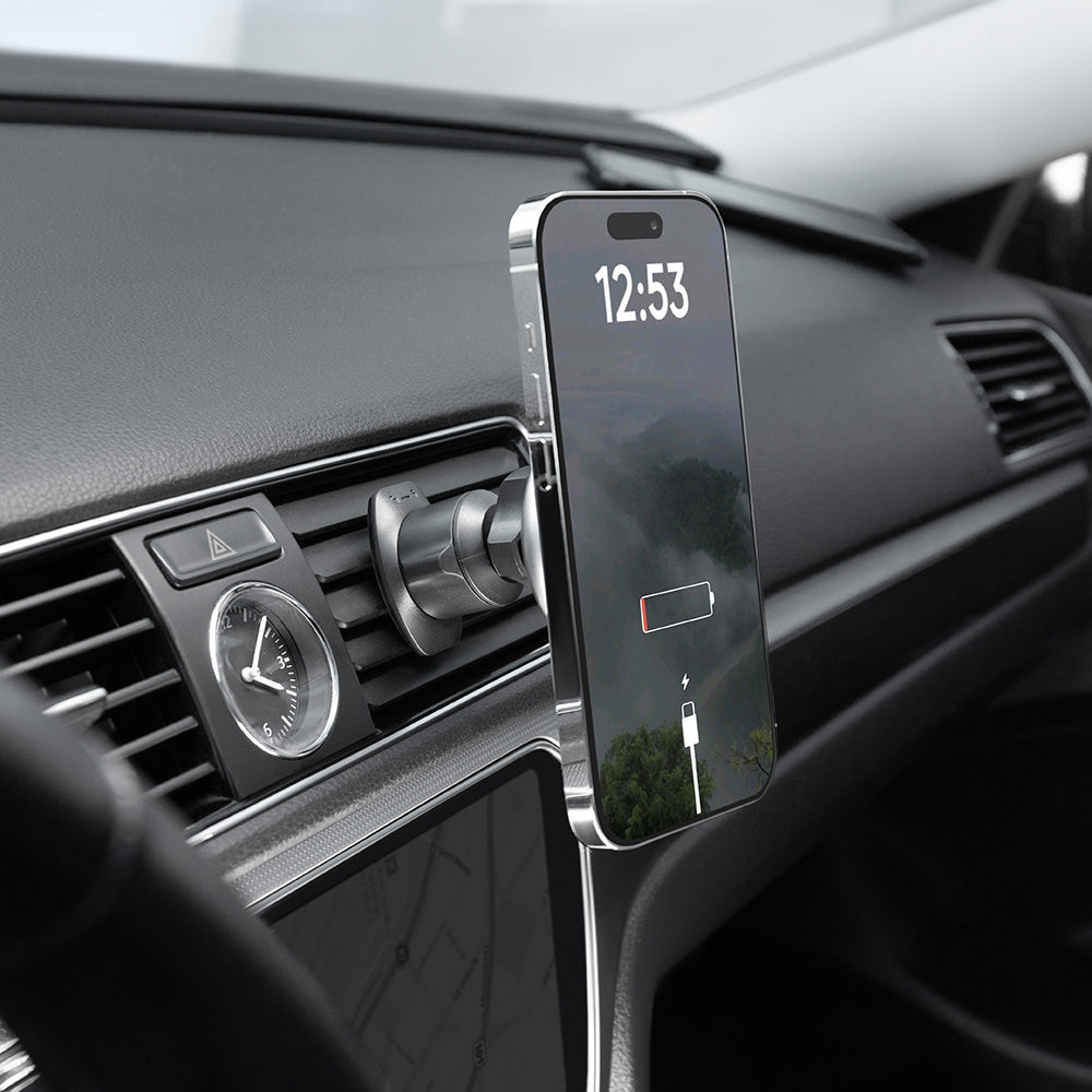 Draadloze Auto Oplader Proove Magic Circle, 15W, 1.67A, Zilver WHMC15020006