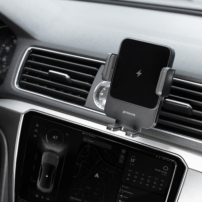 Auto Draadloze Oplader Proove Sonic, 15W, 1.67A, Grijs WHSN15002001