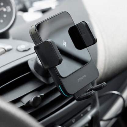 Auto Draadloze Oplader Proove Sonic, 15W, 1.67A, Grijs WHSN15002001