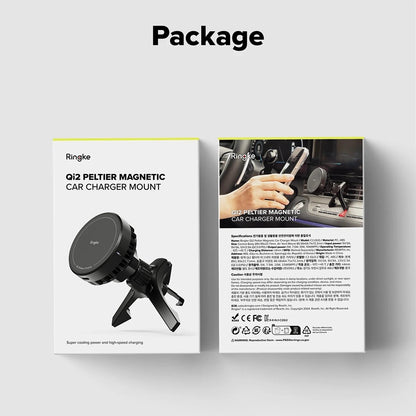 Draadloze Auto Oplader Ringke, 15W, 1.67A, Zwart