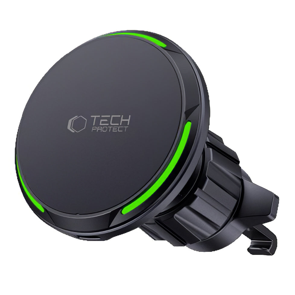 Tech-Protect MM15W-V7 QI2 Wireless Car Charger, 15W, 1.67A, Black